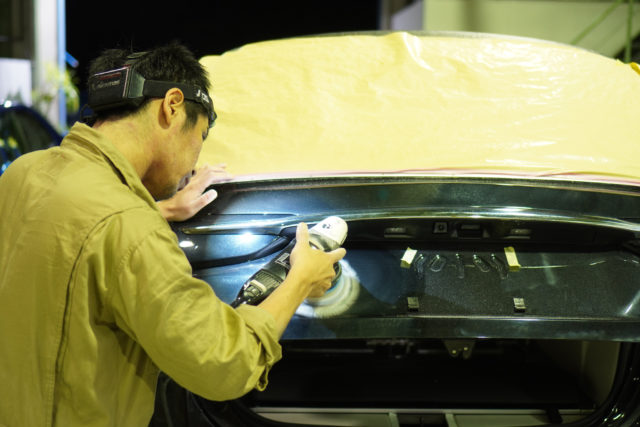 コーティング肌調整