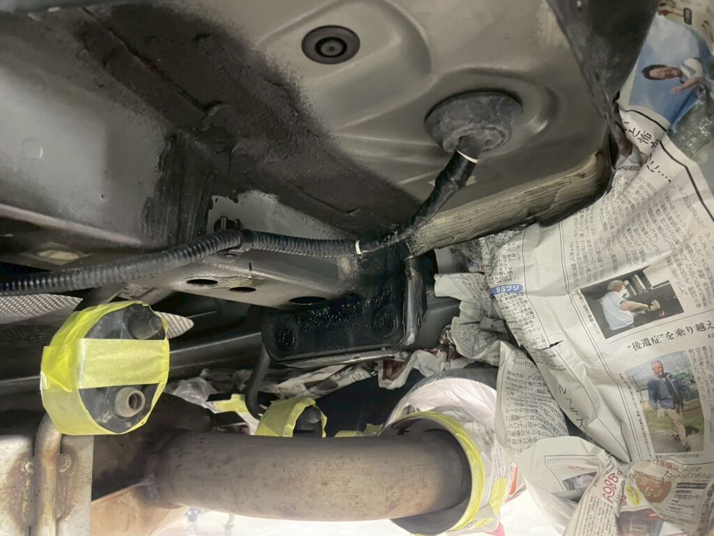 富山 アンダーコート 融雪 錆 車の錆防止 ノックスドール